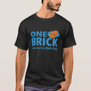 One Brick Logo Dark Tee