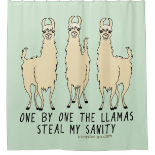 One by One the Llamas Steal my Sanity Funny