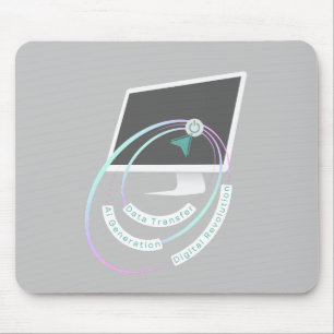 One Click Sparks AI, Data, and Digital Revolution Mouse Pad
