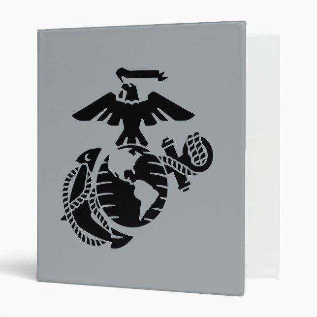 One-Colour EGA - Black Binder (Front/Inside)