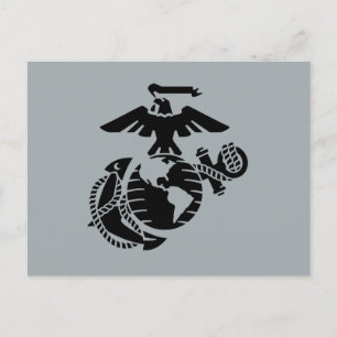 One-Colour EGA - Black Holiday Postcard