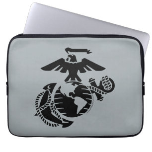One-Colour EGA - Black Laptop Sleeve
