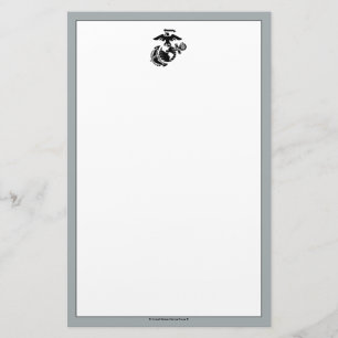 One-Colour EGA - Black Stationery