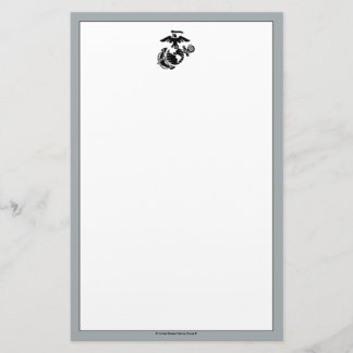 One-Colour EGA - Black Stationery