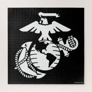 One-Colour EGA - White Jigsaw Puzzle