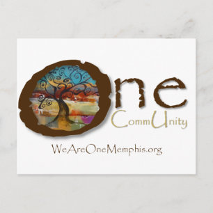 One CommUnity with Bonnie Gravette of Berkana Blue Postcard