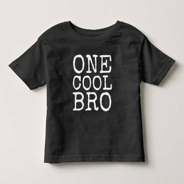 One Cool Bro | Big Brother Graphic Tee (Front)