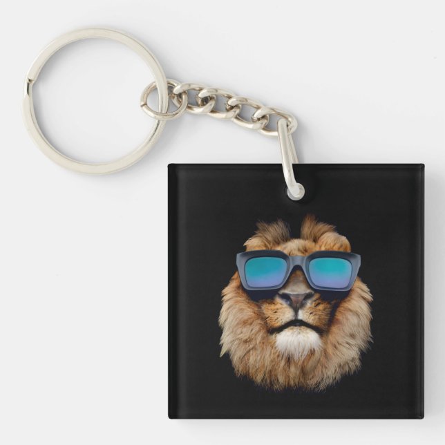 One Cool Cat Keychain (Front)