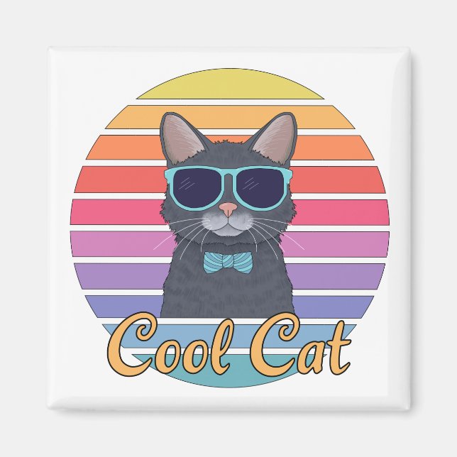 One Cool Cat Magnet (Front)
