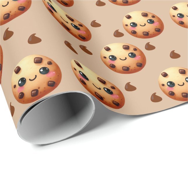 One Cool Cookie 1st Birthday Wrapping Paper (Roll Corner)