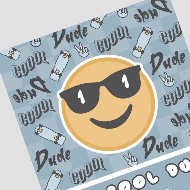 One Cool Dude Birthday Invitation First birthday (Creator Uploaded)
