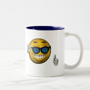 One Cool Dude Two-Tone Coffee Mug