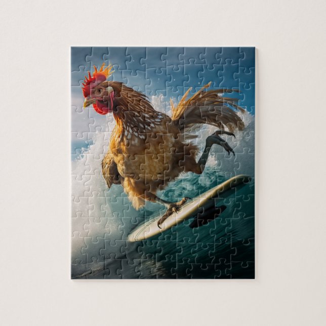 One Cool Rooster puzzle (Vertical)