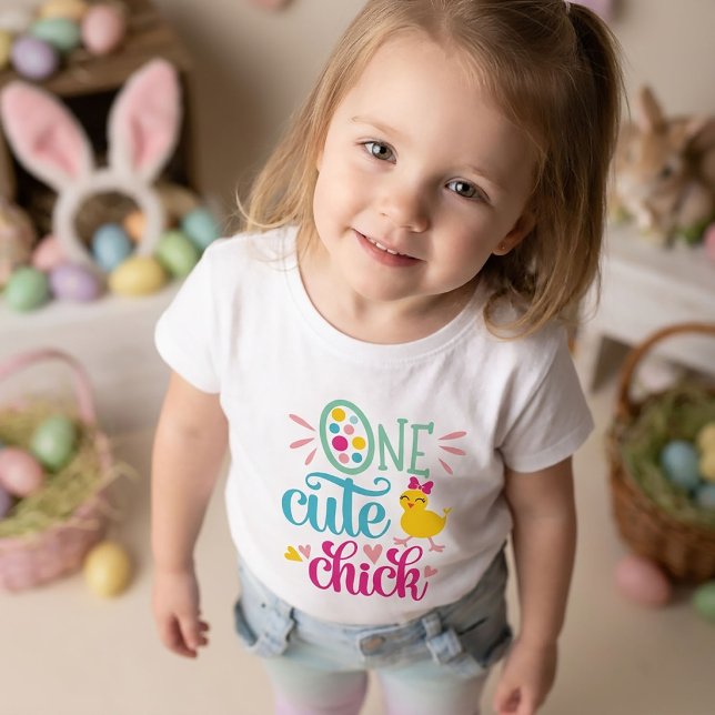 One Cute Chick Easter for Kids T-Shirt (Creator Uploaded)