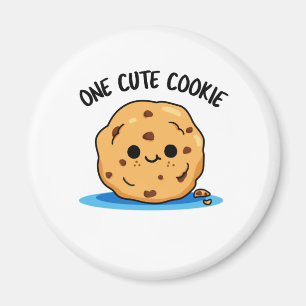 One Cute Cookie Cute Food Pun Magnet