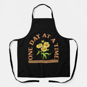 One Day At A Time Apron