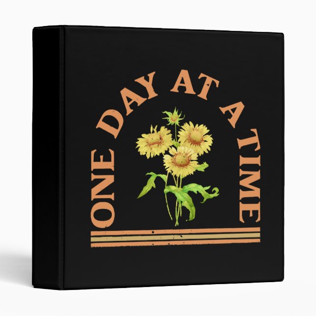 One Day At A Time Binder (Front/Spine)