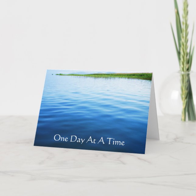 One Day At A Time Card (Front)
