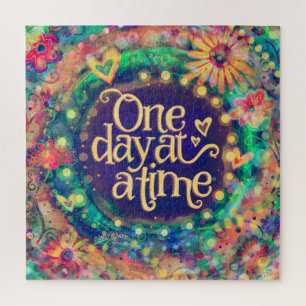 ‘One Day at a Time’ Inspirivity Jigsaw Puzzle