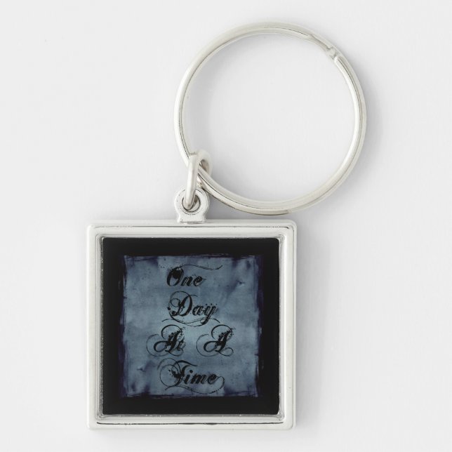 One Day at a Time Keychain (Front)
