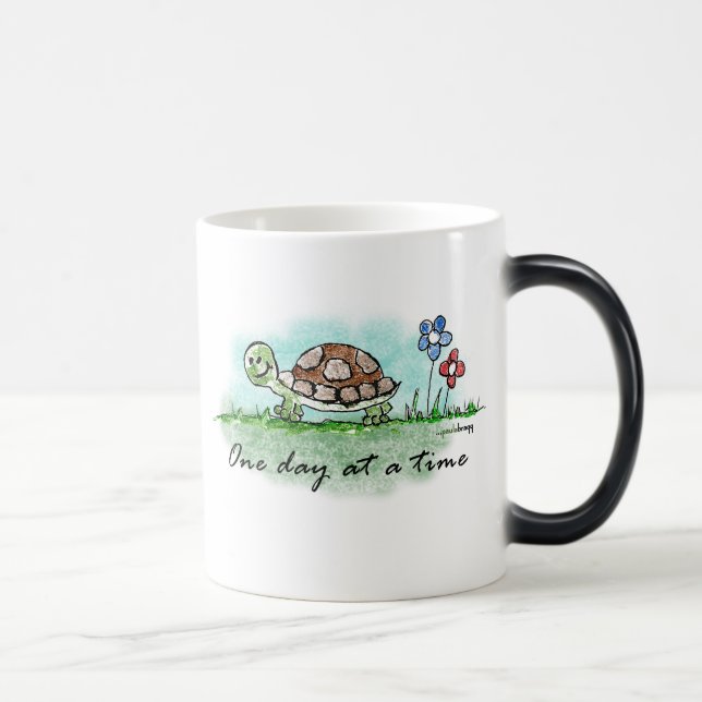 One Day at a Time Magic Mug (Right)