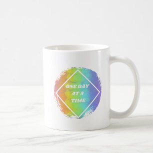 One Day At A Time - NA, Narcotics Anonymous Coffee Mug