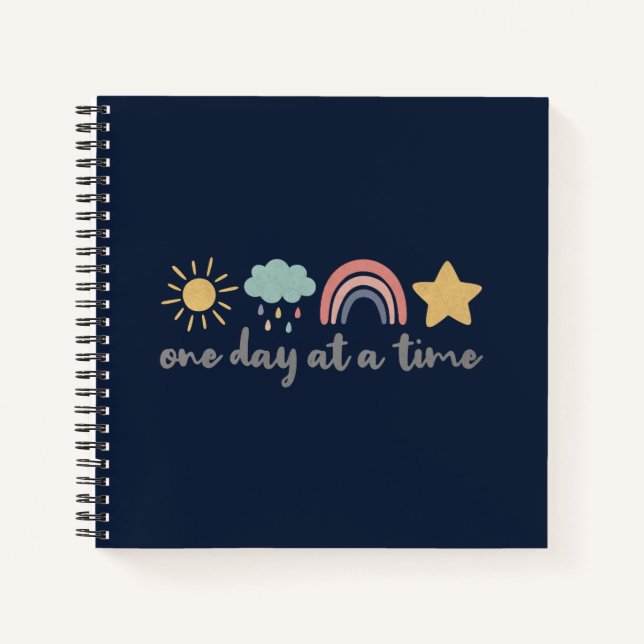 One Day at a Time Notebook (Front)