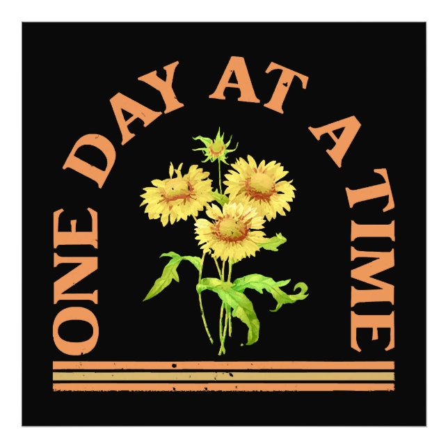 One Day At A Time Photo Print (Front)