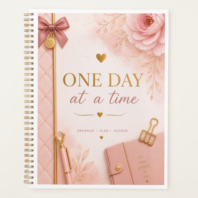One Day at a Time Planner  (Front)