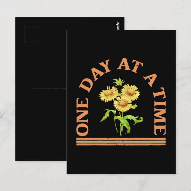 One Day At A Time Postcard (Front/Back)