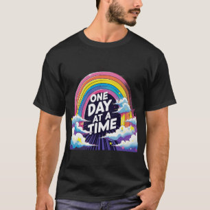 One Day at a Time – Rainbow Mental Health T-Shirt