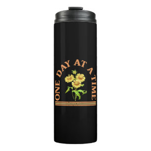 One Day At A Time Thermal Tumbler