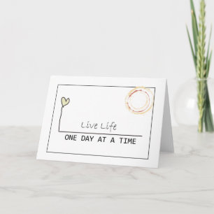 one day at  at  time card
