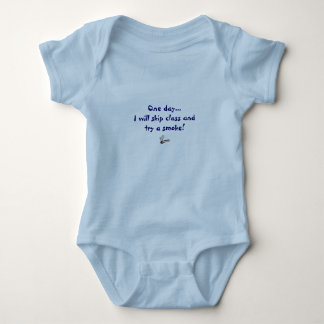 One day...I will skip class Baby Bodysuit
