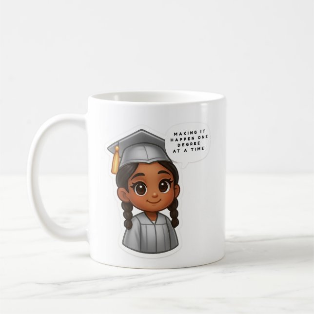 One Degree At A Time  Coffee Mug (Left)