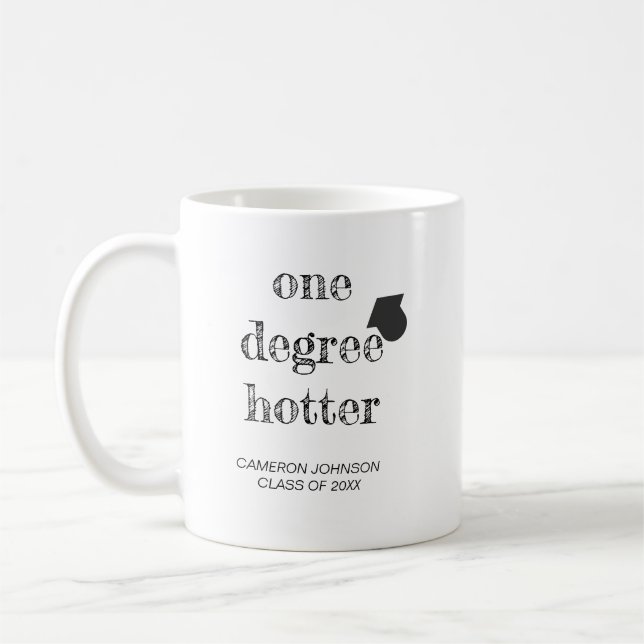 One Degree hotter Coffee Mug (Left)