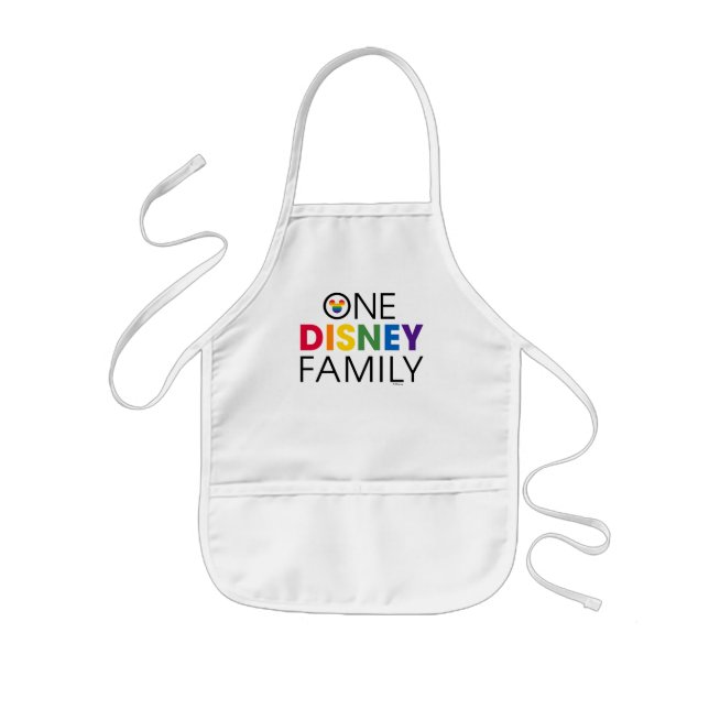 One Disney Family Kids Apron (Front)