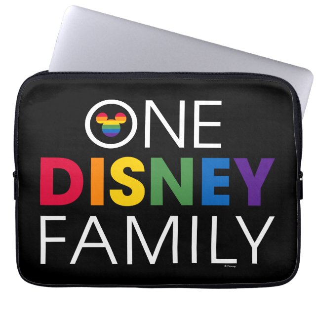 One Disney Family Laptop Sleeve (Front)
