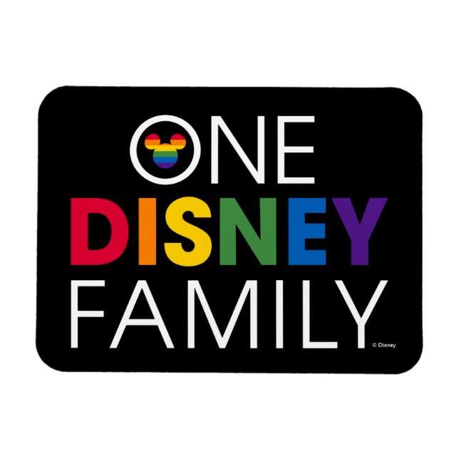 One Disney Family Magnet (Horizontal)