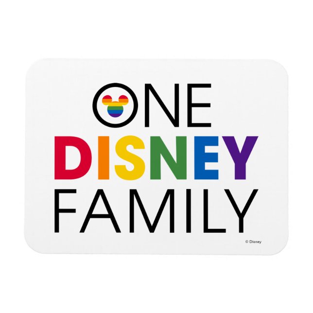 One Disney Family Magnet (Horizontal)