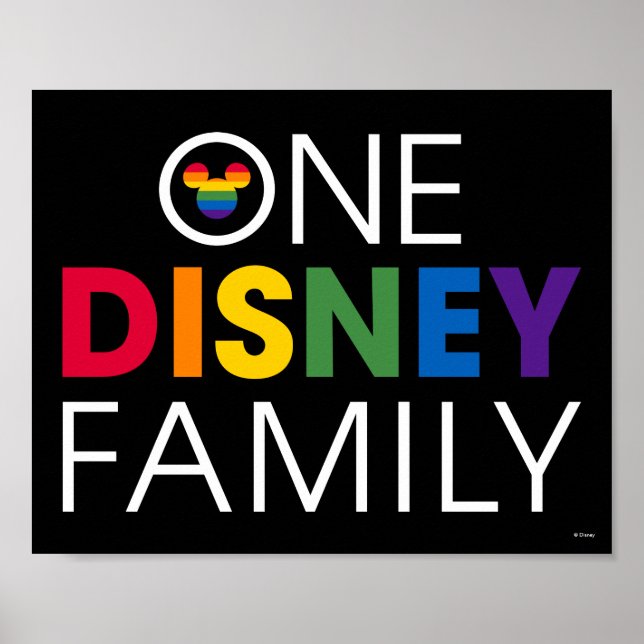 One Disney Family Poster (Front)