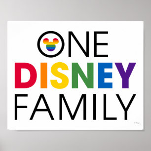 One Disney Family Poster