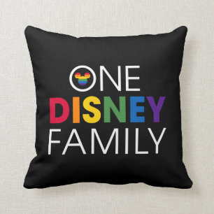 One Disney Family Throw Pillow