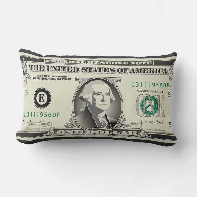 One Dollar American MoJo Pillow (Front)
