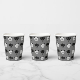One dudu smile face birthday invitation paper cups