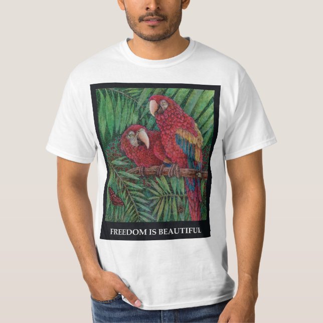 One Earth Conservation Men's T-shirt (Front)