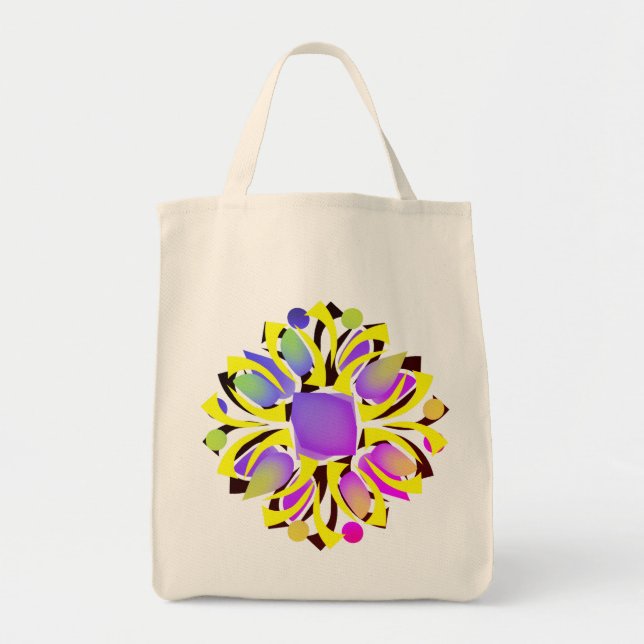 one element multicolor tote bag (Front)