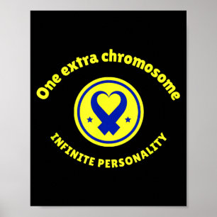 One extra chromosome infinite personality downOne  Poster