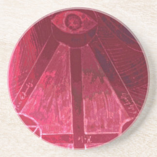 one eye watching you coaster