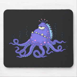 One Eyed Octopus Mouse Pad